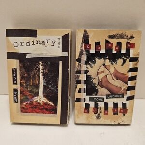 Duran Duran 2 Cassette Tape Single Lot‎ - Come Undone & Ordinary World 1993